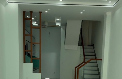 NHÀ 4 TẦNG MỚI XÂY, mặt tiền thục, GẦN VÕ VĂN KIỆT, DTsd 160m2, NHỈNH 6ty